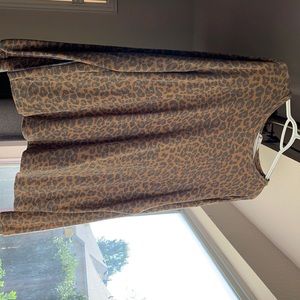 Leopard print sweater